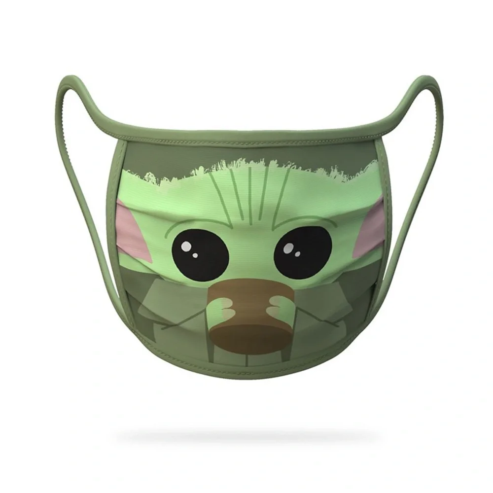 NEW! Disney Kids Mandalorian Cloth Face Mask S/P